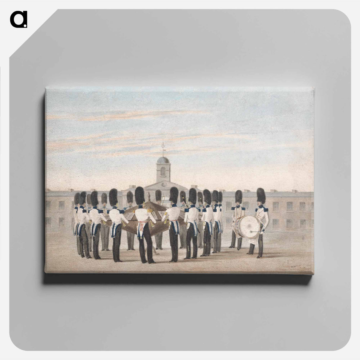 アートパネル-The Band of the 23rd Fusiliers
 - イェール大学アートギャラリー Canvas.
