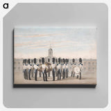 アートパネル-The Band of the 23rd Fusiliers
 - イェール大学アートギャラリー Canvas.