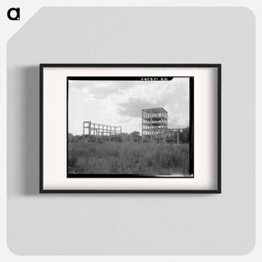 アートポスター-What is left of the alcohol plant - ドロテア ラング Poster.