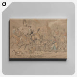 アートパネル-The Sporting Parson: "He Sends Mother Eve's Apples Flying"
 - イェール大学アートギャラリー Canvas.