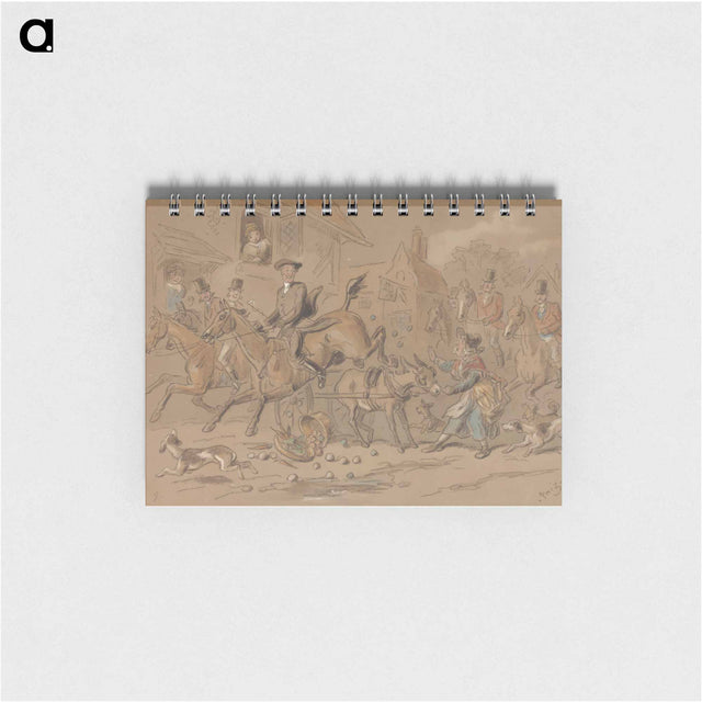 アートメモ帳-The Sporting Parson: "He Sends Mother Eve's Apples Flying"
 - イェール大学アートギャラリー Memo.