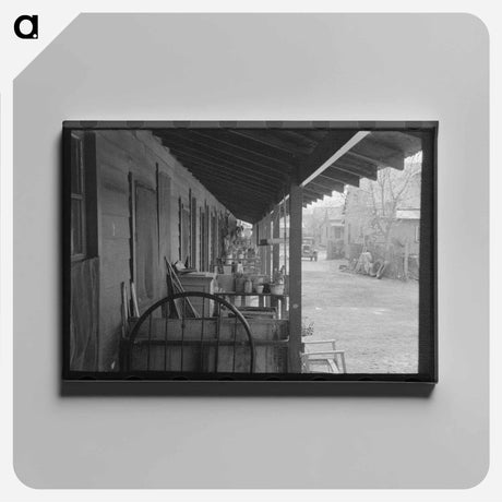 アートパネル-Park County Cattle Ranch
 - ラッセル リー Canvas.