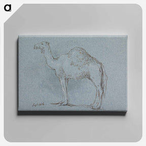 アートパネル-A Camel, Facing Left
 - イェール大学アートギャラリー Canvas.