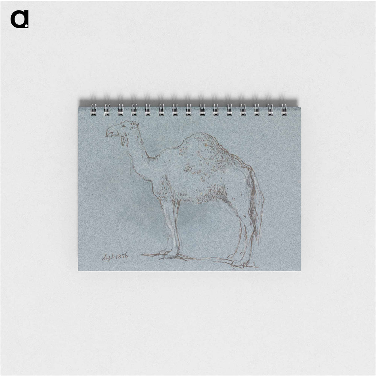 アートメモ帳-A Camel, Facing Left
 - イェール大学アートギャラリー Memo.