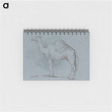 アートメモ帳-A Camel, Facing Left
 - イェール大学アートギャラリー Memo.