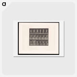 アートポストカード-Naked Man Walking
 - エドワード マイブリッジ Postcard.