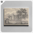 アートパネル-View of the Feathers Tavern, Cupers Bridge, Lambeth
 - イェール大学アートギャラリー Canvas.