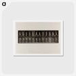 アートポストカード-Naked Man Walking
 - エドワード マイブリッジ Postcard.