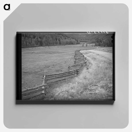 アートパネル-Iron Reinforcement, Sinton, Texas
 - ラッセル リー Canvas.