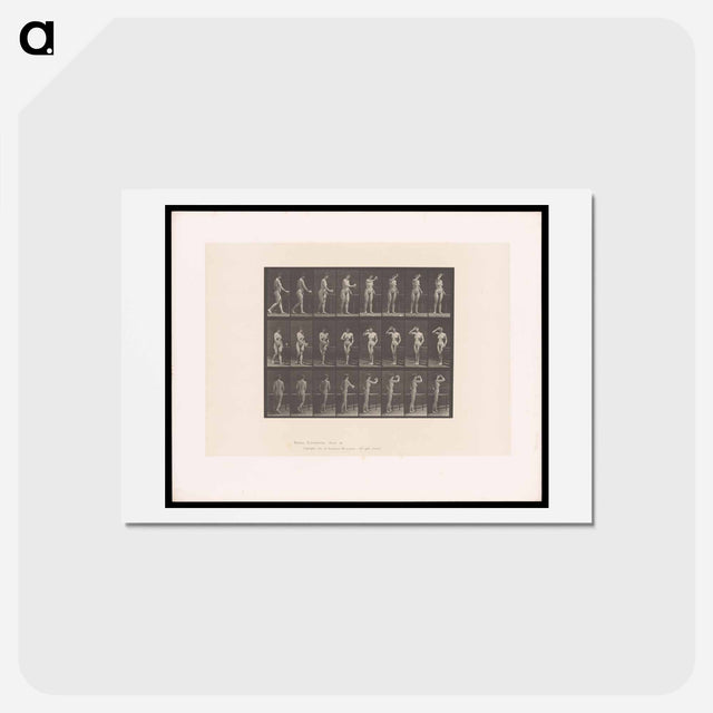 アートポストカード-Woman with Goblet
 - エドワード マイブリッジ Postcard.
