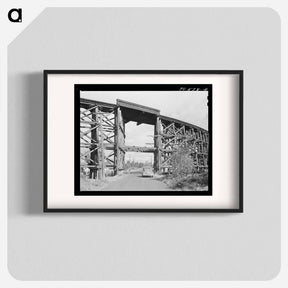 アートポスター-Cowlitz County Trestle
 - ラッセル リー Poster.