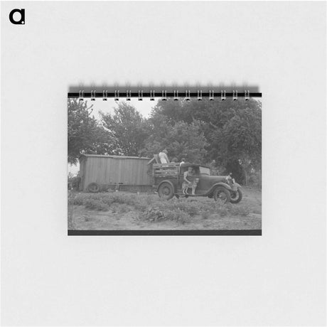 アートメモ帳-Cowlitz County Trestle
 - ラッセル リー Memo.