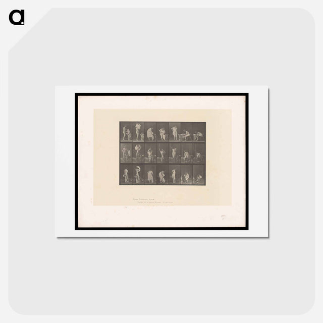 アートポストカード-Putting on Undergarments
 - エドワード マイブリッジ Postcard.
