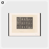 アートポストカード-Putting on Undergarments
 - エドワード マイブリッジ Postcard.