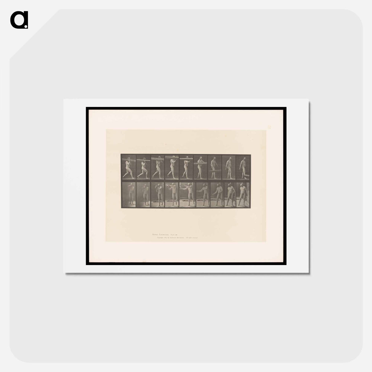 アートポストカード-The Burden
 - エドワード マイブリッジ Postcard.