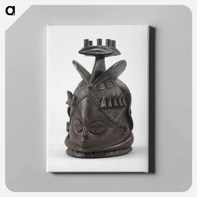 アートパネル-Helmet Mask ndoli jowei
 - セントルイス美術館 Canvas.
