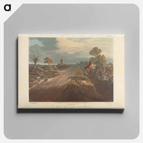アートパネル-Count Sandor's Exploits in Leicestershire
 - イェール大学アートギャラリー Canvas.