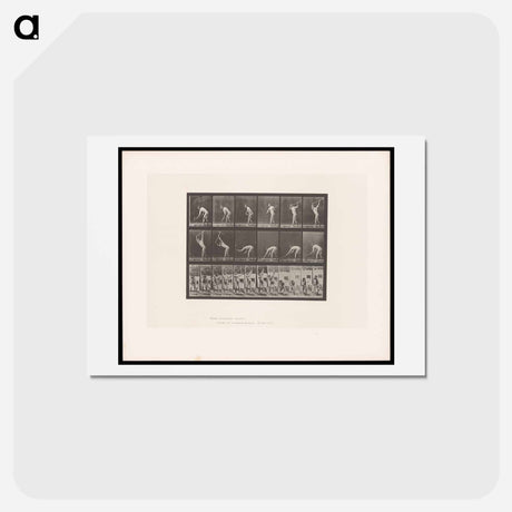 アートポストカード-Man with Pickaxe
 - エドワード マイブリッジ Postcard.