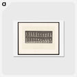 アートポストカード-Woman Picking Cloth
 - エドワード マイブリッジ Postcard.