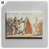 アートパネル-The City Combat, or the Desperate Attack at The English Baron
 - イェール大学アートギャラリー Canvas.