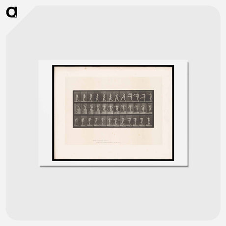 アートポストカード-Hat Play
 - エドワード マイブリッジ Postcard.