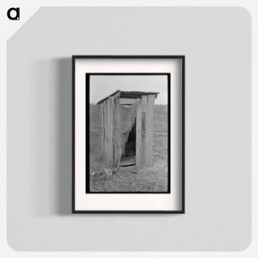 アートポスター-Sharecropper's Privy
 - ラッセル リー Poster.