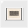アートポストカード-Man with Trunk
 - エドワード マイブリッジ Postcard.