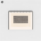 アートメモ帳-Man with Trunk
 - エドワード マイブリッジ Memo.