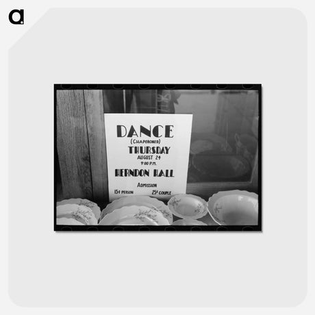 アートポストカード-Drugstore Window, Syracuse, Kansas
 - ラッセル リー Postcard.