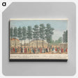アートパネル-Ranelagh House & Gardens with the Rotunda at the Time of the Jubilee Ball
 - イェール大学アートギャラリー Canvas.