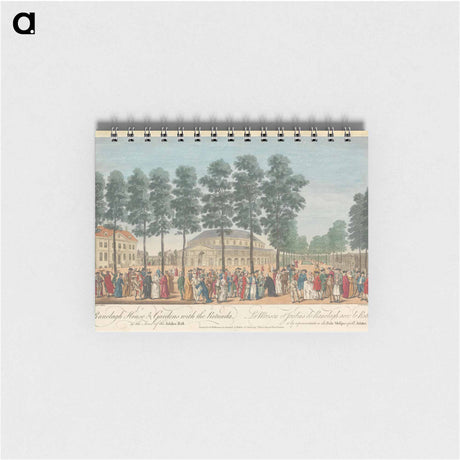 アートメモ帳-Ranelagh House & Gardens with the Rotunda at the Time of the Jubilee Ball
 - イェール大学アートギャラリー Memo.