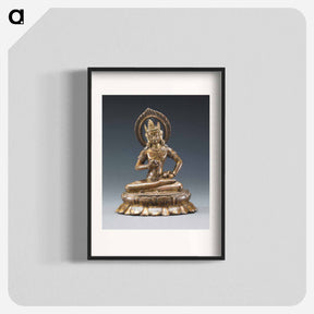 アートポスター-Seated Vajrasattva
 - セントルイス美術館 Poster.