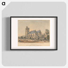 アートポスター-The Parish Church of St. Mary, Lambeth
 - イェール大学アートギャラリー Poster.