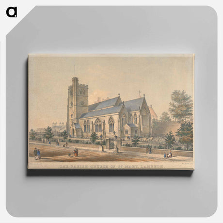 アートパネル-The Parish Church of St. Mary, Lambeth
 - イェール大学アートギャラリー Canvas.