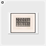 アートポストカード-Stone Carrier
 - エドワード マイブリッジ Postcard.
