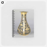 アートメモ帳-Vase with Floral Panels
 - セントルイス美術館 Memo.
