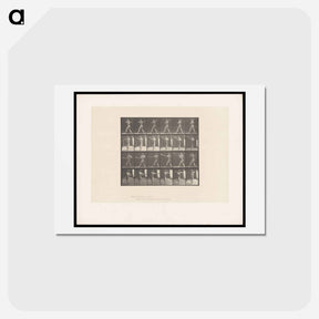 アートポストカード-Batter Up
 - エドワード マイブリッジ Postcard.