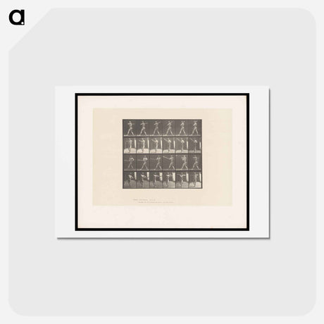 アートポストカード-Batter Up
 - エドワード マイブリッジ Postcard.