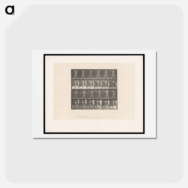 アートポストカード-Batter Up
 - エドワード マイブリッジ Postcard.