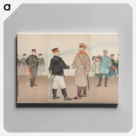 アートパネル-The Raising of the Siege of Port Arthur
 - セントルイス美術館 Canvas.