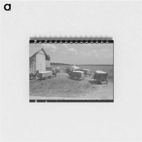 アートメモ帳-Irrigation Pump at Solomonsville
 - ラッセル リー Memo.