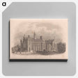 アートパネル-The New Hall and Library, Lincoln's Inn from the South East
 - イェール大学アートギャラリー Canvas.