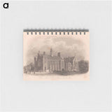 アートメモ帳-The New Hall and Library, Lincoln's Inn from the South East
 - イェール大学アートギャラリー Memo.