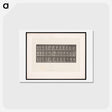 アートポストカード-Woman with Water Bowl
 - エドワード マイブリッジ Postcard.