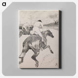 アートパネル-Le Jockey
 - セントルイス美術館 Canvas.