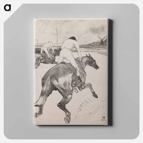 アートパネル-Le Jockey
 - セントルイス美術館 Canvas.