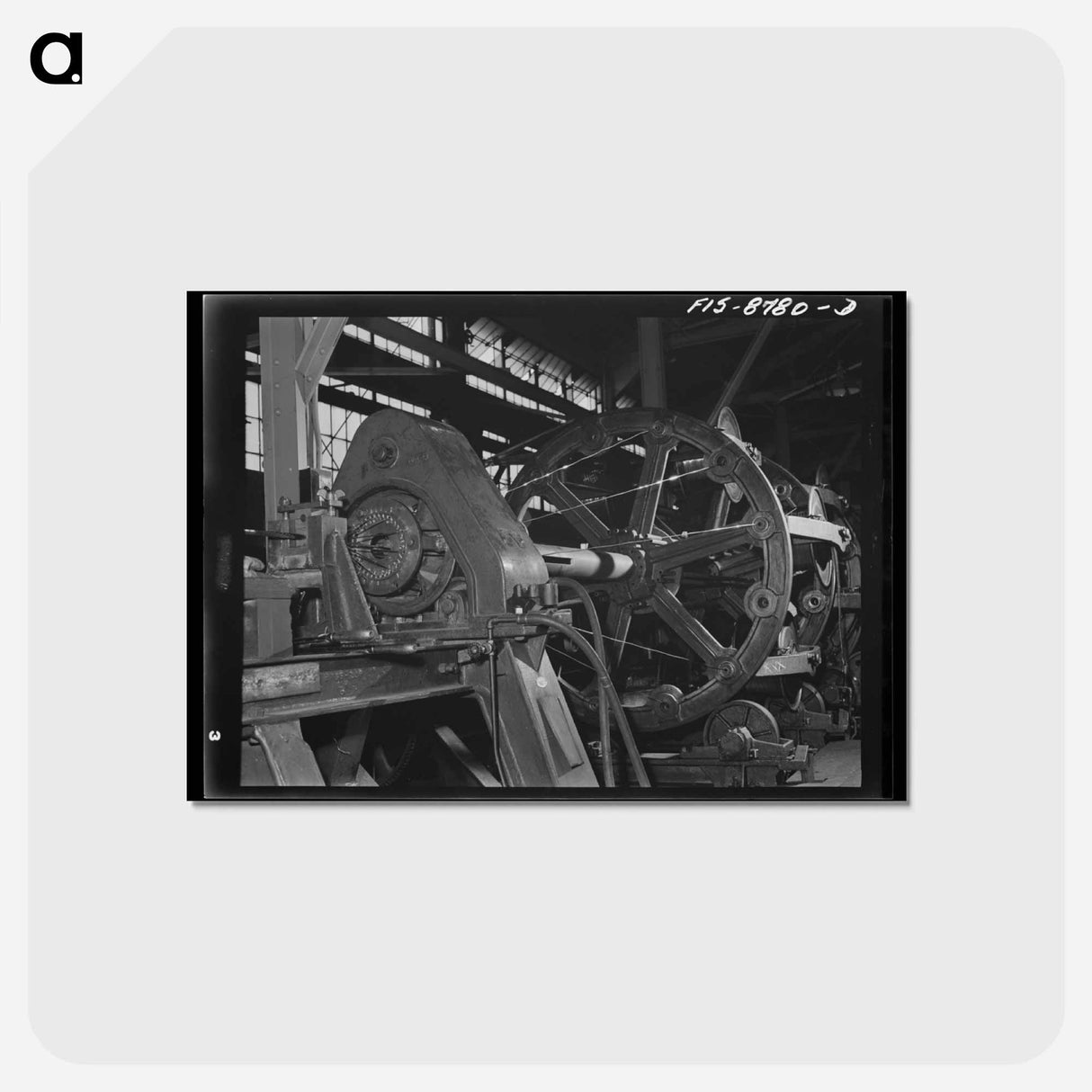 アートポストカード-Anaconda Wire and Cable Company
 - ラッセル リー Postcard.
