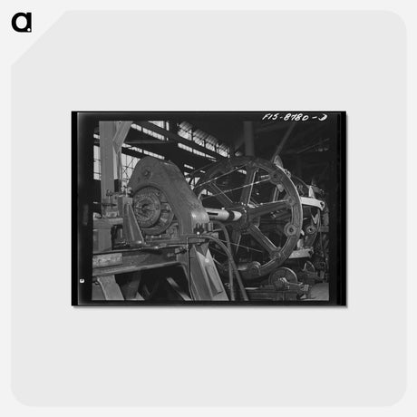 アートポストカード-Anaconda Wire and Cable Company
 - ラッセル リー Postcard.