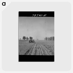 アートポストカード-Planting Peanuts
 - ラッセル リー Postcard.