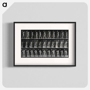 Collotype of a Girl with Nurse
 - エドワード マイブリッジ Poster.